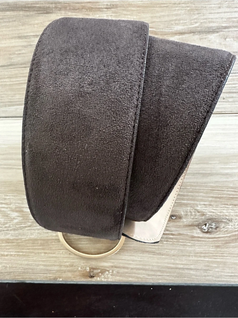 Banana Republic Vegan Suede Belt S